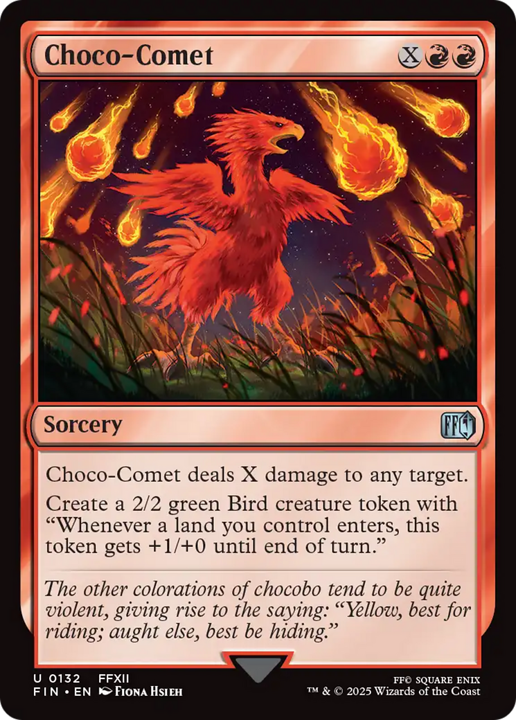 Choco-Comet [FINAL FANTASY] | Dumpster Cat Games