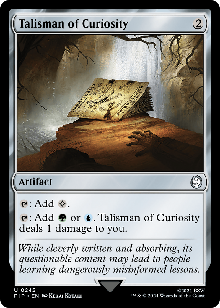 Talisman of Curiosity [Fallout] | Dumpster Cat Games