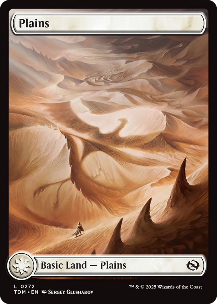 Plains (0272) [Tarkir: Dragonstorm] | Dumpster Cat Games