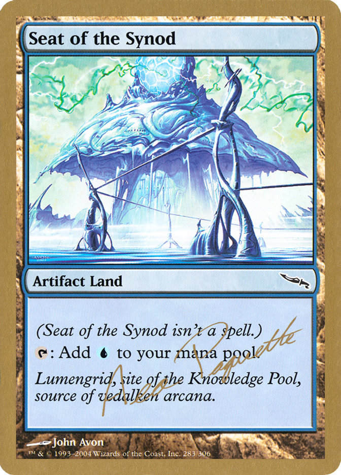 Seat of the Synod (Aeo Paquette) [World Championship Decks 2004] | Dumpster Cat Games