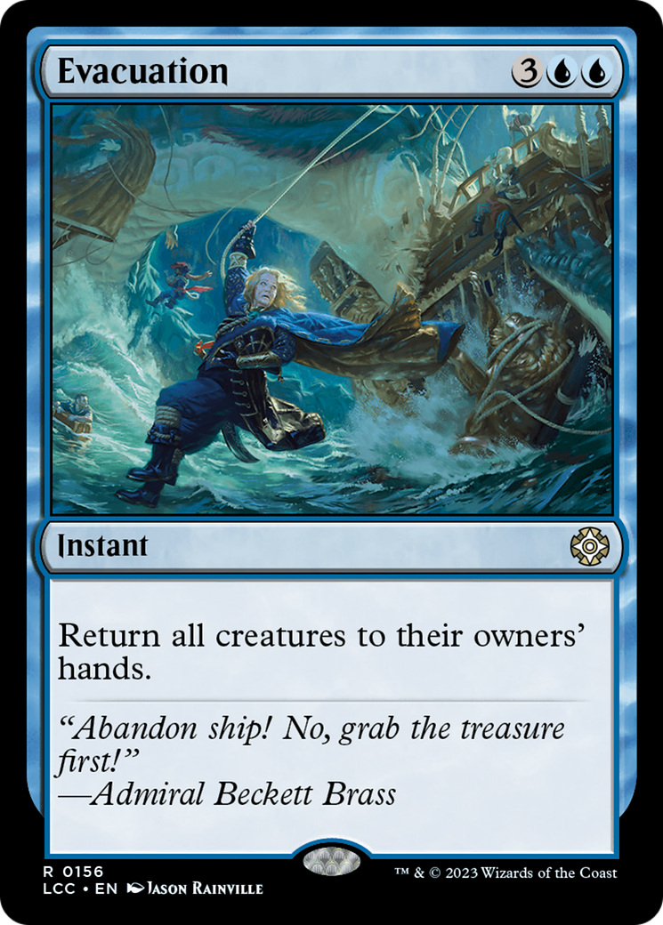 Evacuation [The Lost Caverns of Ixalan Commander] | Dumpster Cat Games