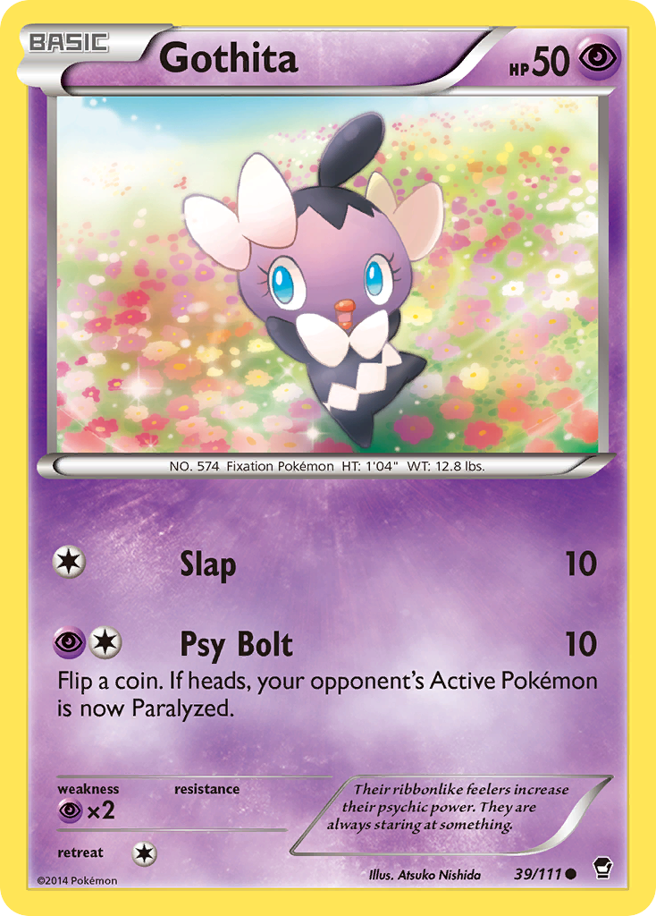 Gothita (39/111) [XY: Furious Fists] | Dumpster Cat Games