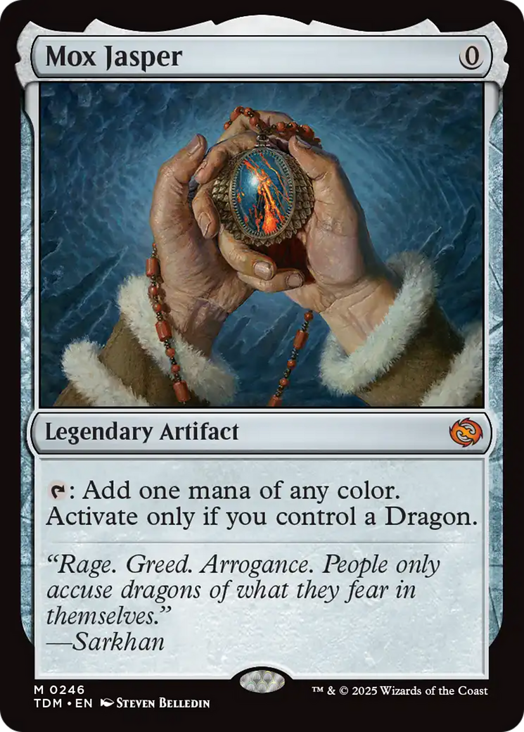 Mox Jasper [Tarkir: Dragonstorm] | Dumpster Cat Games