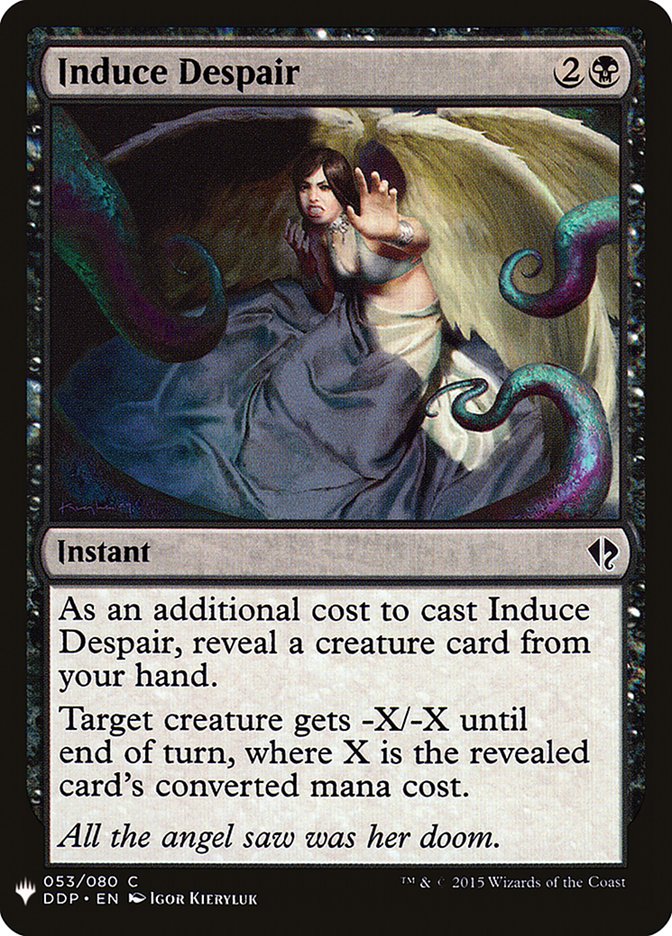 Induce Despair [Mystery Booster] | Dumpster Cat Games