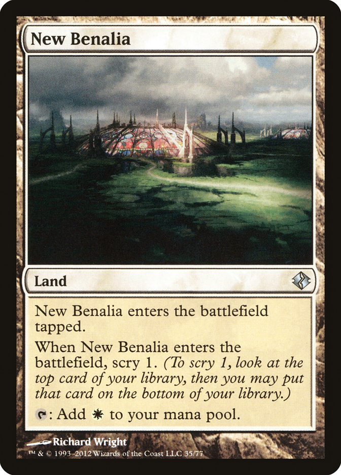 New Benalia [Duel Decks: Venser vs. Koth] | Dumpster Cat Games