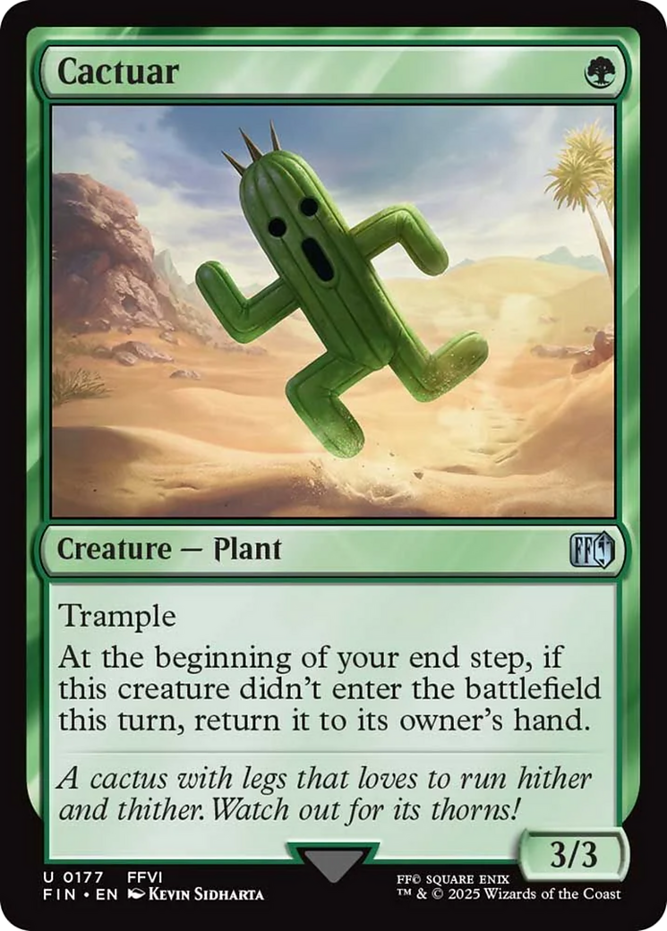 Cactuar [FINAL FANTASY] | Dumpster Cat Games