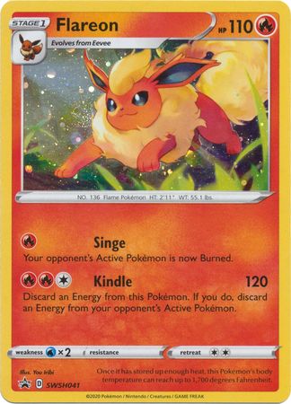 Flareon (SWSH041) [Sword & Shield: Black Star Promos] | Dumpster Cat Games