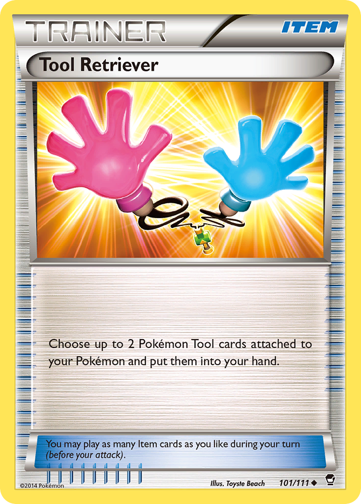 Tool Retriever (101/111) [XY: Furious Fists] | Dumpster Cat Games