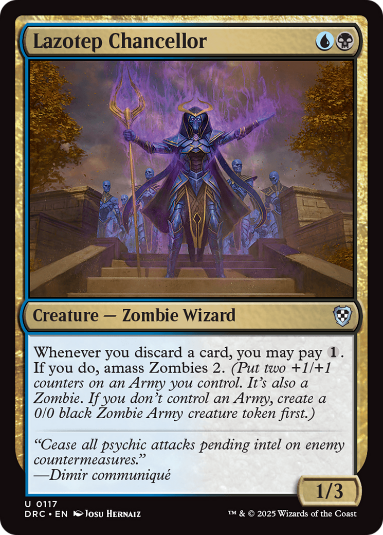 Lazotep Chancellor [Aetherdrift Commander] | Dumpster Cat Games
