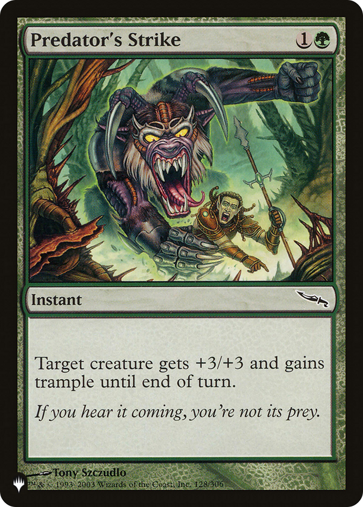 Predator's Strike [The List] | Dumpster Cat Games