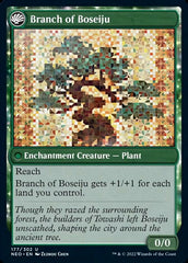 Boseiju Reaches Skyward // Branch of Boseiju [Kamigawa: Neon Dynasty] | Dumpster Cat Games
