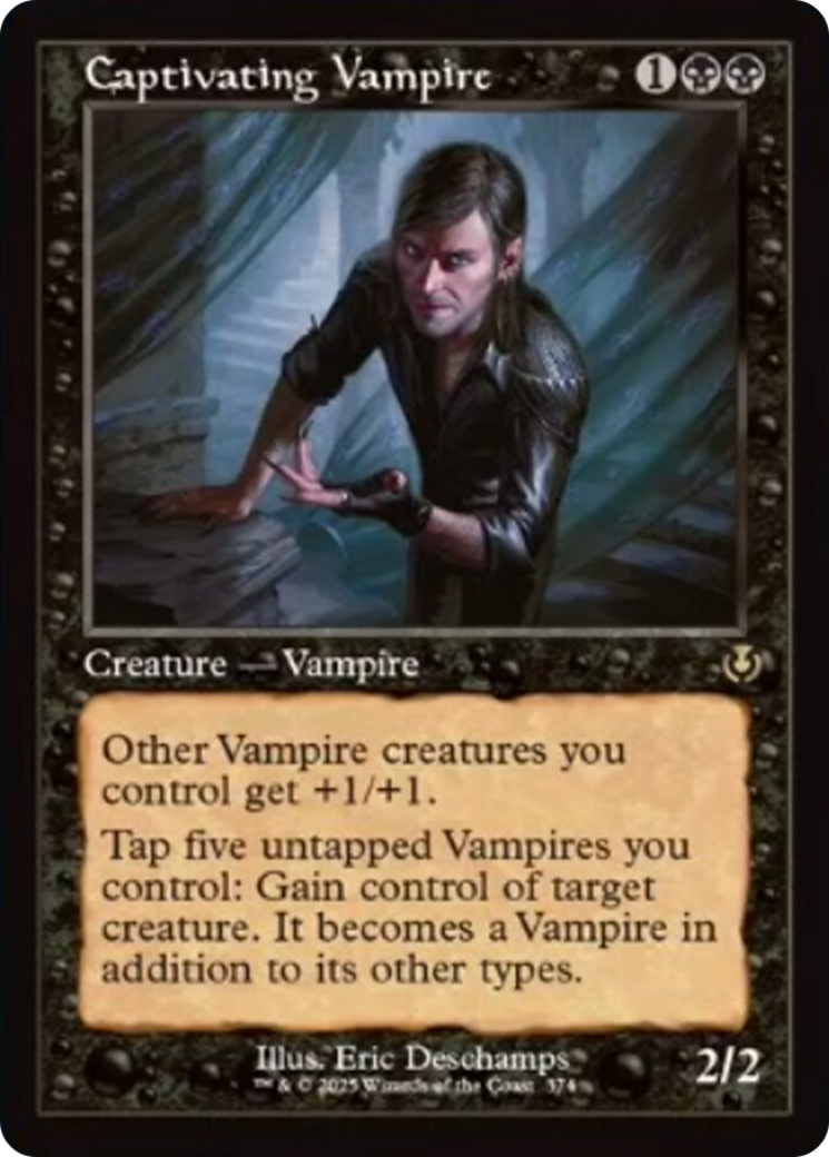 Captivating Vampire (Retro Frame) [Innistrad Remastered] | Dumpster Cat Games