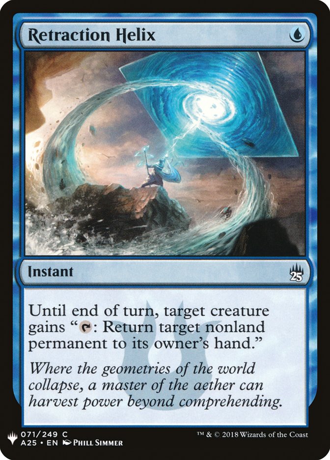 Retraction Helix [Mystery Booster] | Dumpster Cat Games
