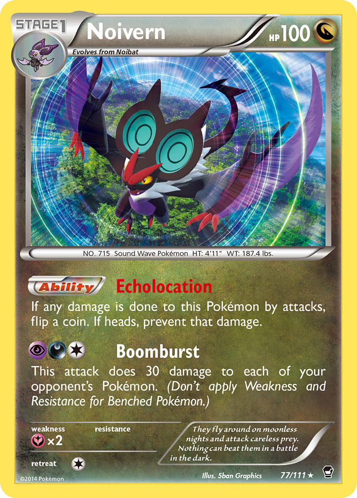 Noivern (77/111) [XY: Furious Fists] | Dumpster Cat Games
