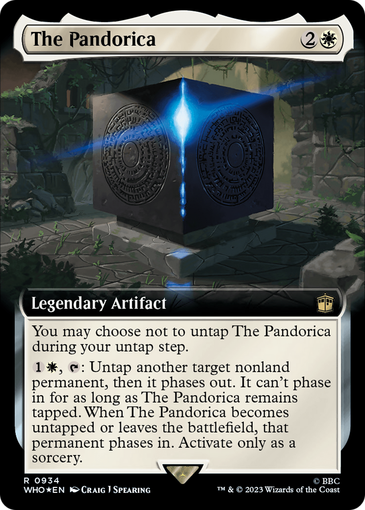 The Pandorica (Extended Art) (Surge Foil) [Doctor Who] | Dumpster Cat Games