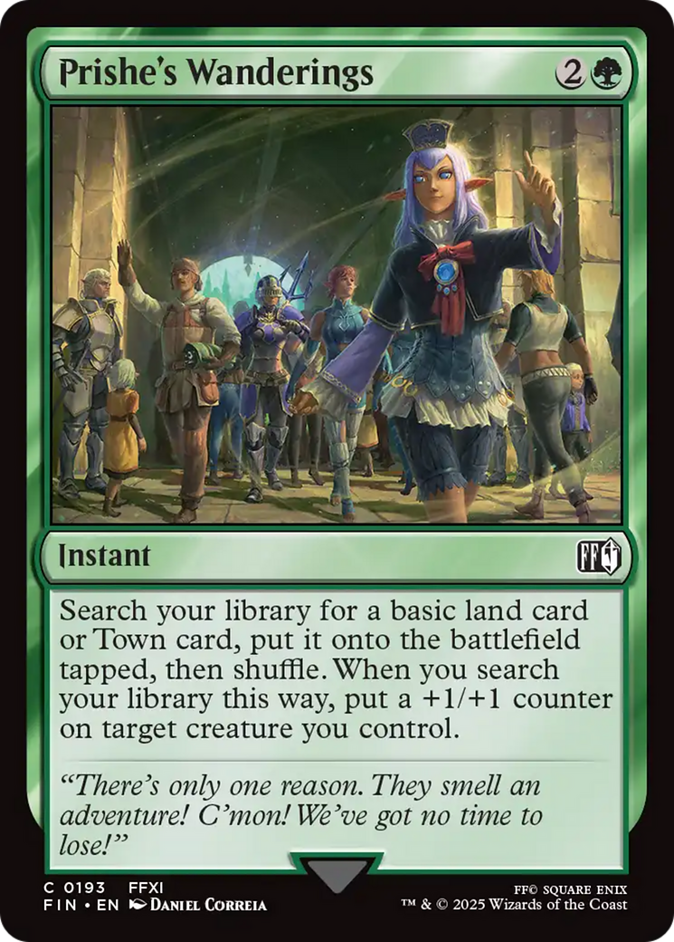 Prishe's Wanderings [FINAL FANTASY] | Dumpster Cat Games