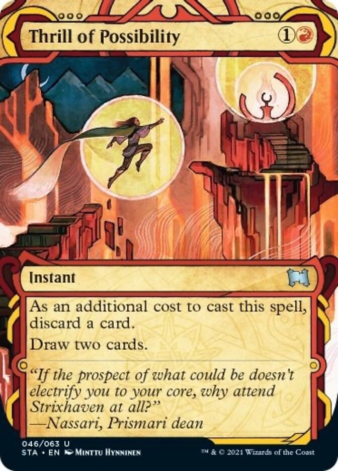 Thrill of Possibility [Strixhaven: Mystical Archive] | Dumpster Cat Games