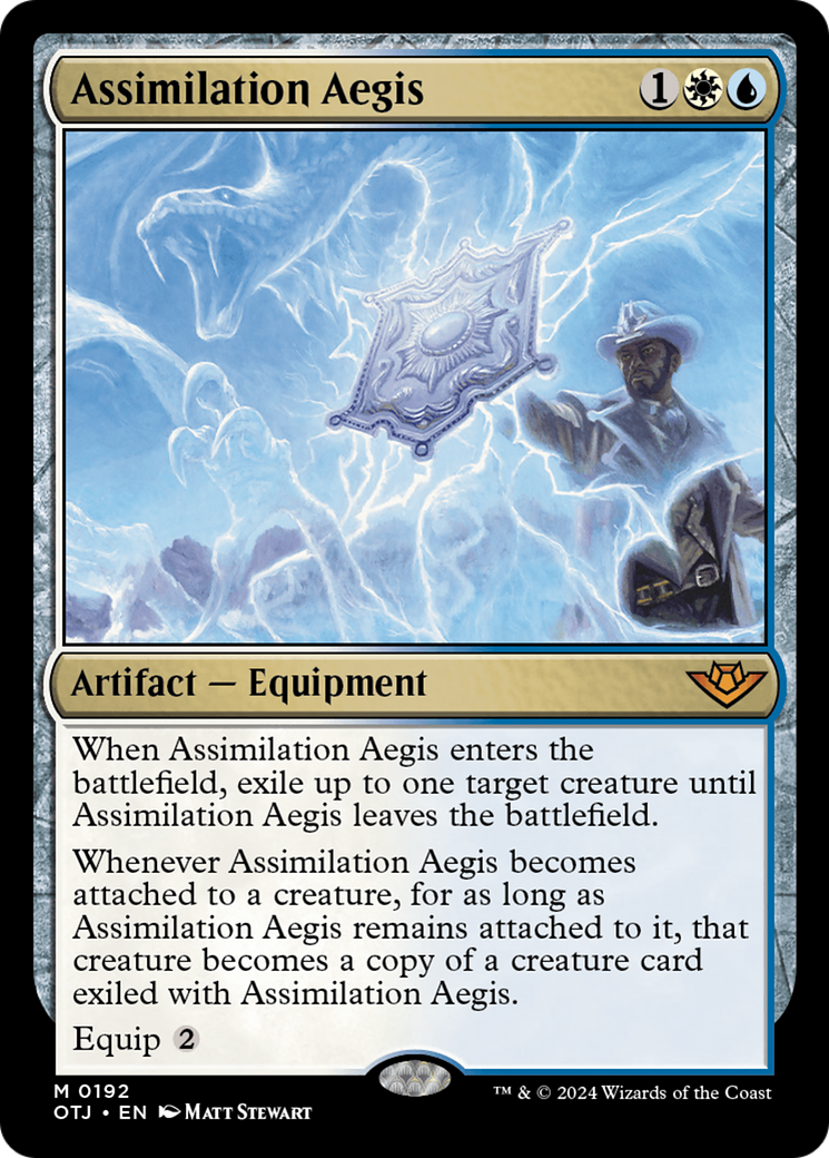 Assimilation Aegis [Outlaws of Thunder Junction] | Dumpster Cat Games