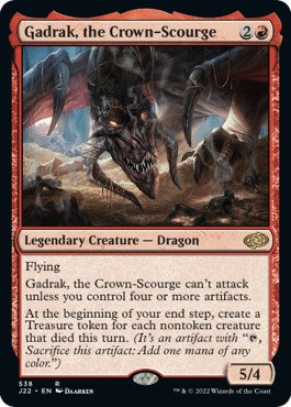 Gadrak, the Crown-Scourge [Jumpstart 2022] | Dumpster Cat Games