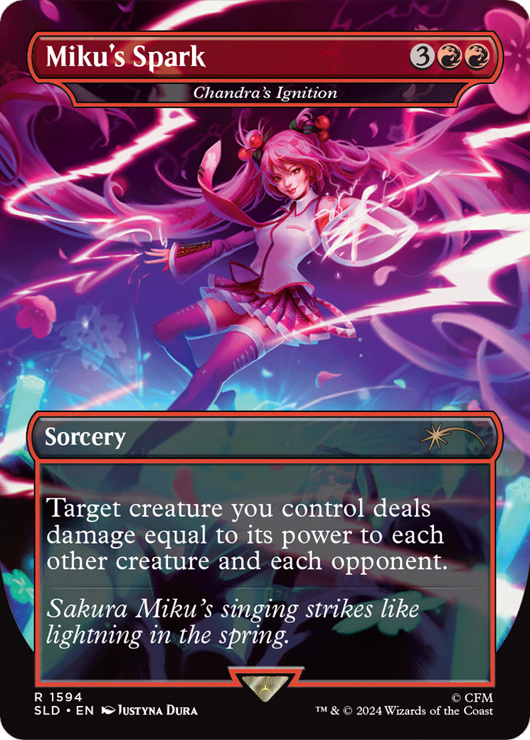 Miku's Spark - Chandra's Ignition [Secret Lair Drop Series] | Dumpster Cat Games