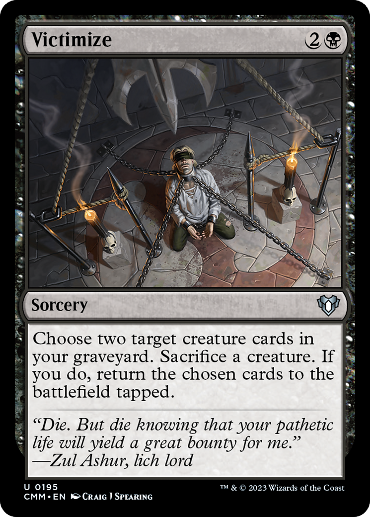 Victimize [Commander Masters] | Dumpster Cat Games