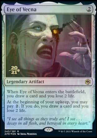 Eye of Vecna [Dungeons & Dragons: Adventures in the Forgotten Realms Prerelease Promos] | Dumpster Cat Games