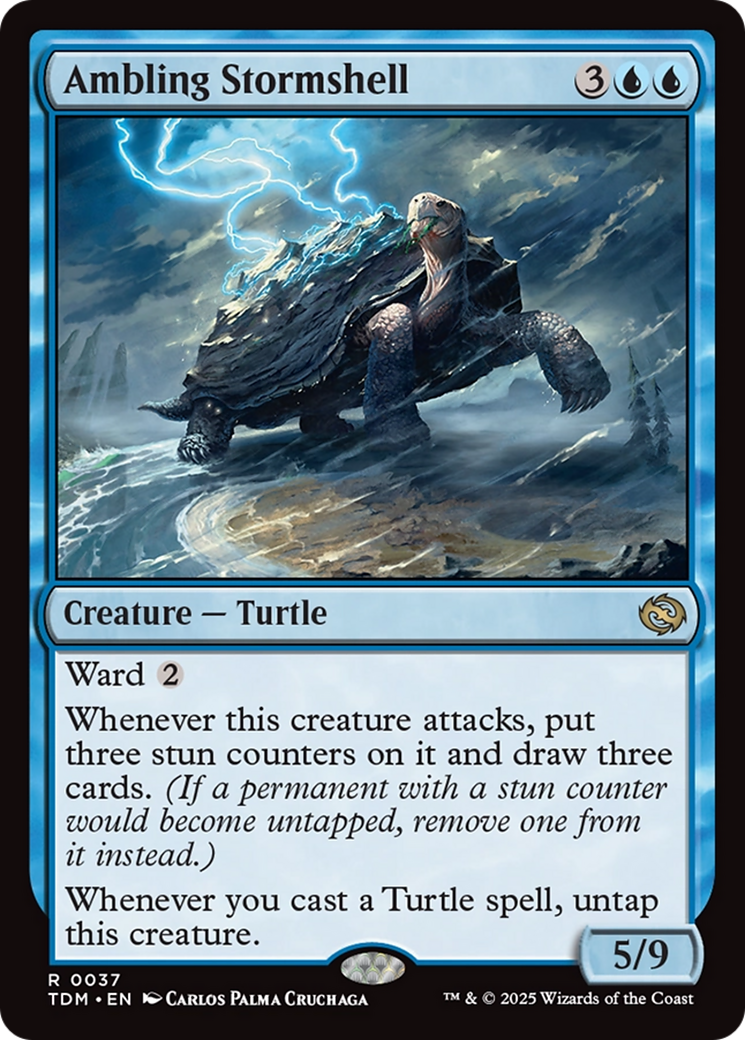 Ambling Stormshell [Tarkir: Dragonstorm] | Dumpster Cat Games