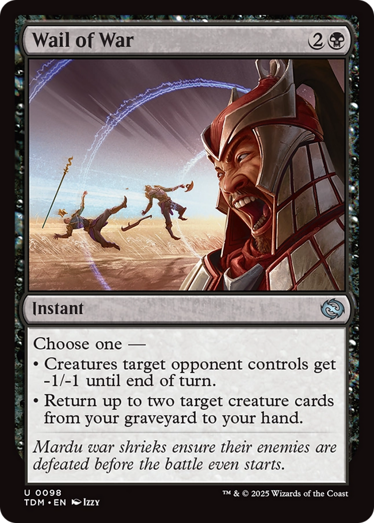 Wail of War [Tarkir: Dragonstorm] | Dumpster Cat Games