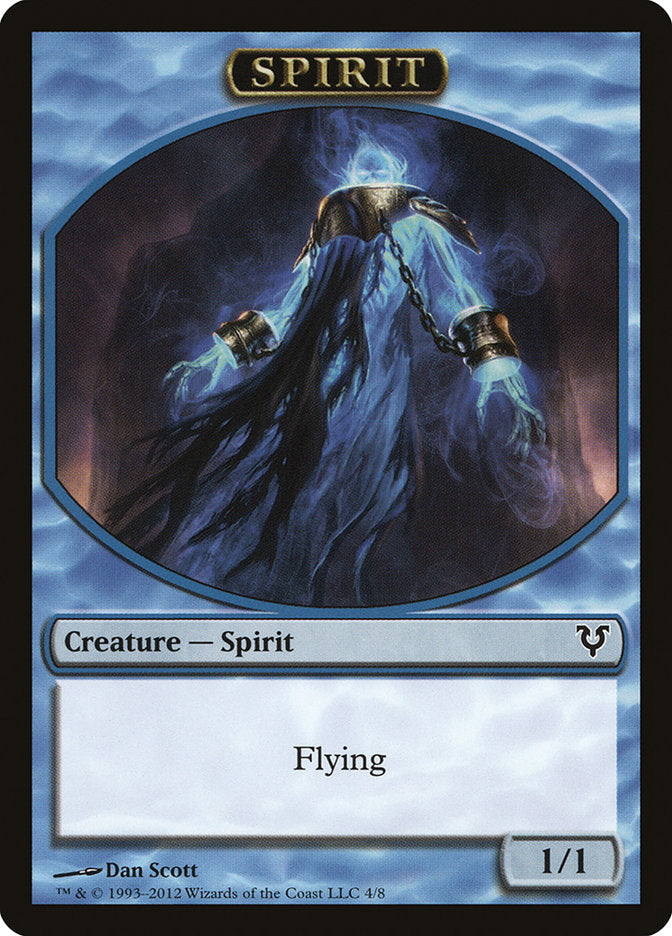 Spirit Token (4/8) [Avacyn Restored Tokens] | Dumpster Cat Games