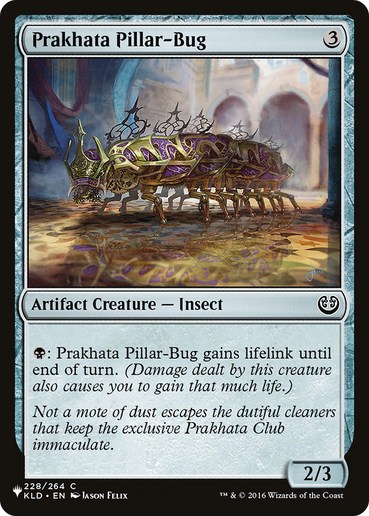 Prakhata Pillar-Bug [The List] | Dumpster Cat Games