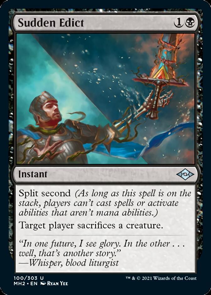 Sudden Edict [Modern Horizons 2] | Dumpster Cat Games