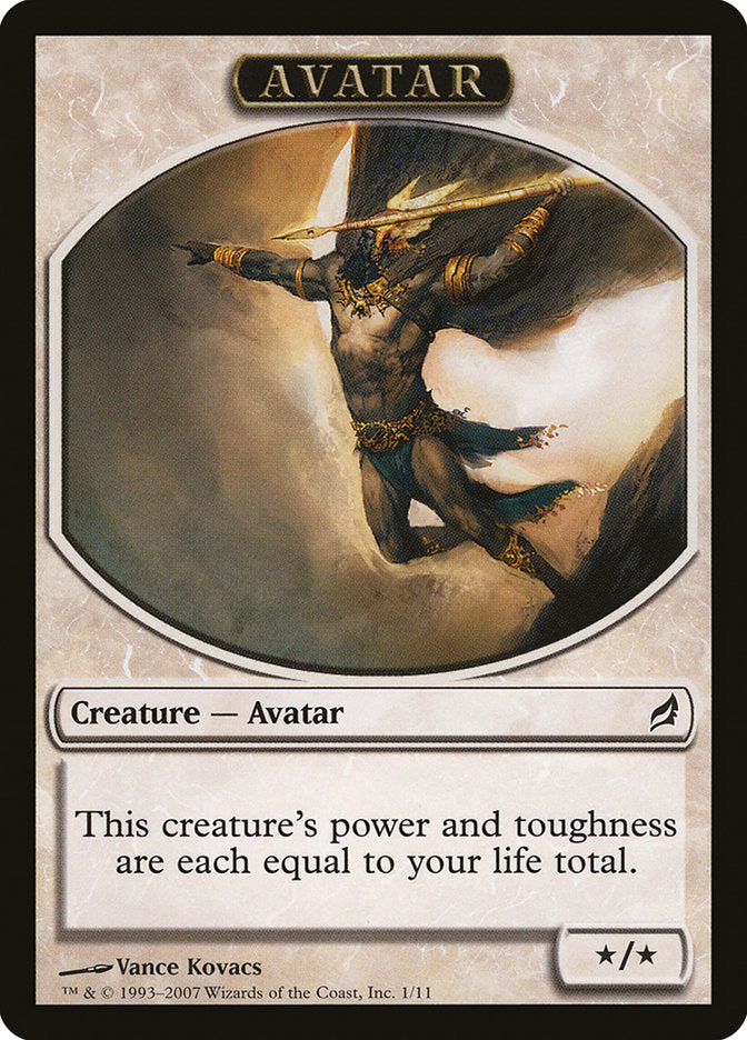 Avatar Token [Lorwyn Tokens] | Dumpster Cat Games
