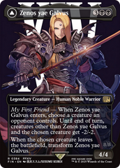 Zenos yae Galvus // Shinryu, Transcendent Rival (Borderless) [FINAL FANTASY] | Dumpster Cat Games