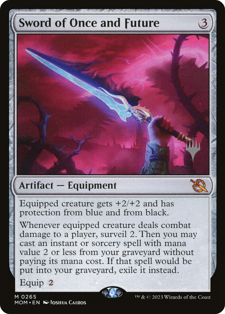 Sword of Once and Future (Promo Pack) [March of the Machine Promos] | Dumpster Cat Games