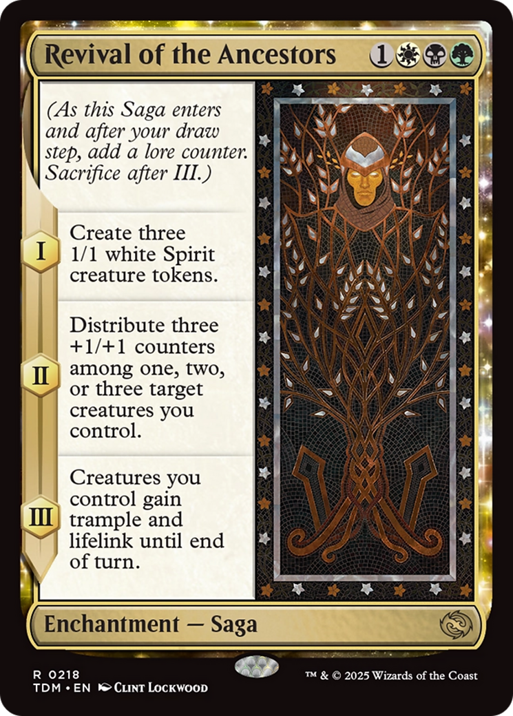 Revival of the Ancestors [Tarkir: Dragonstorm] | Dumpster Cat Games