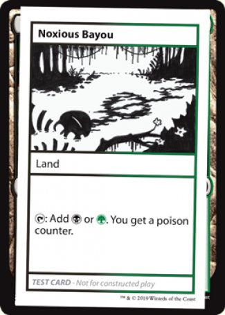 Noxious Bayou (2021 Edition) [Mystery Booster Playtest Cards] | Dumpster Cat Games