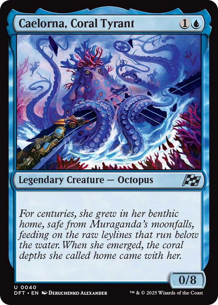 Caelorna, Coral Tyrant [Aetherdrift] | Dumpster Cat Games