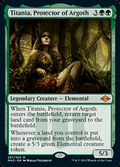 Titania, Protector of Argoth [Modern Horizons 2] | Dumpster Cat Games