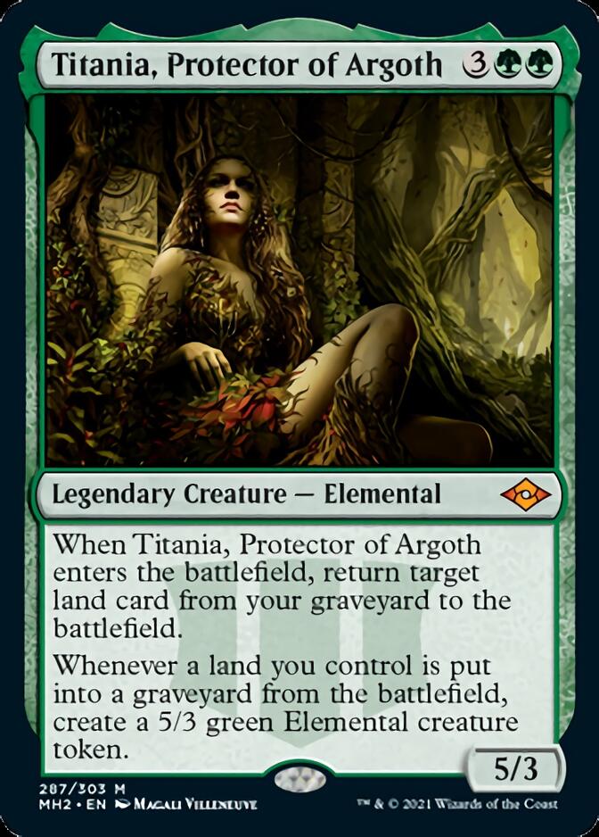 Titania, Protector of Argoth [Modern Horizons 2] | Dumpster Cat Games