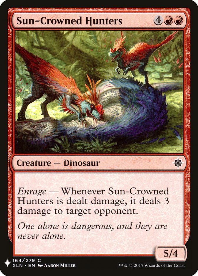 Sun-Crowned Hunters [Mystery Booster] | Dumpster Cat Games