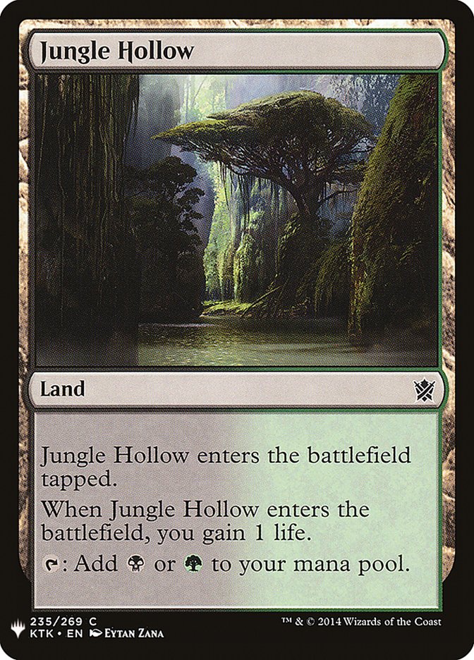 Jungle Hollow [Mystery Booster] | Dumpster Cat Games