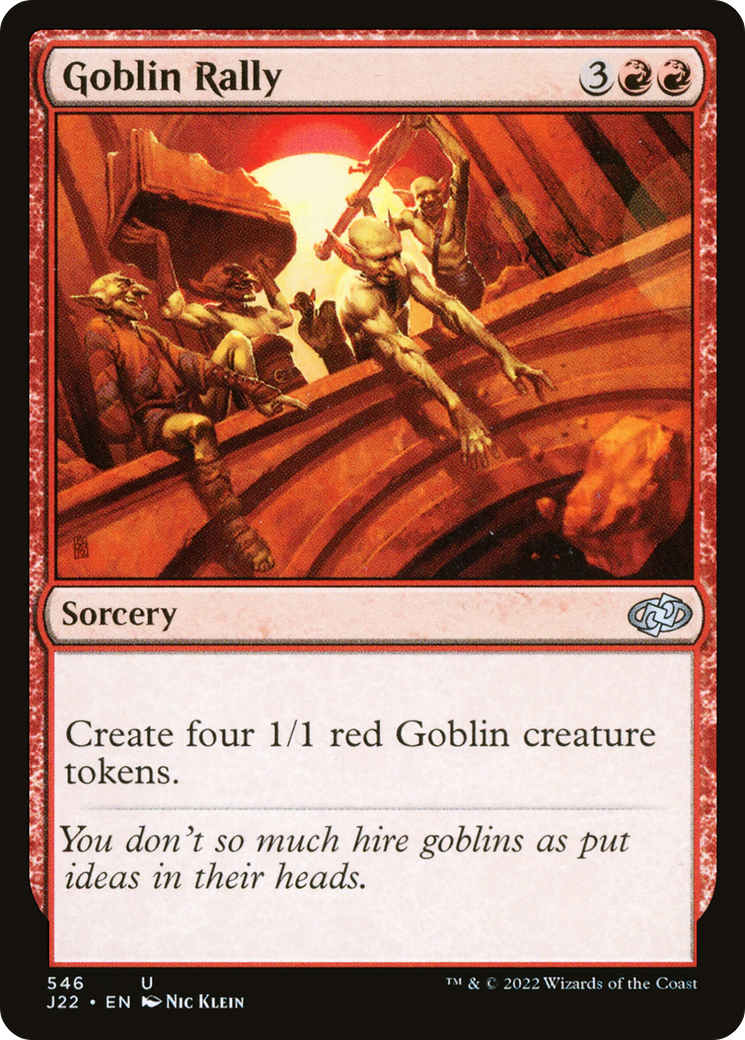 Goblin Rally [Jumpstart 2022] | Dumpster Cat Games