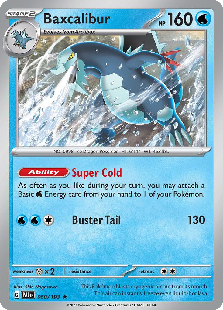 Baxcalibur (060/193) (Theme Deck Exclusive) [Scarlet & Violet: Paldea Evolved] | Dumpster Cat Games