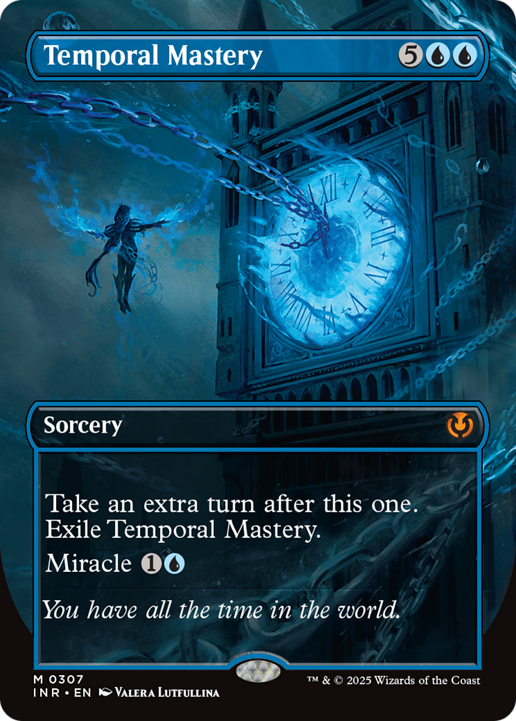 Temporal Mastery (Borderless) [Innistrad Remastered] | Dumpster Cat Games