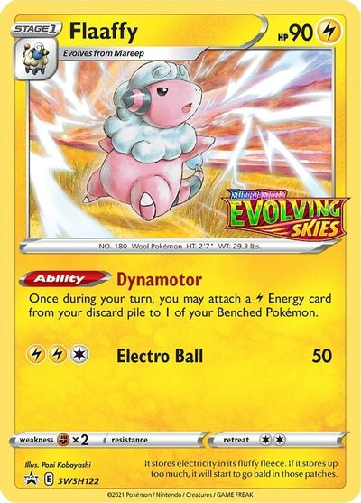 Flaaffy (SWSH122) (Prerelease Promo) [Sword & Shield: Black Star Promos] | Dumpster Cat Games