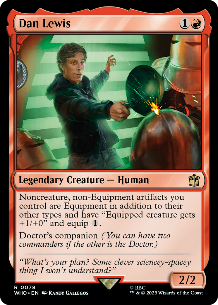 Dan Lewis [Doctor Who] | Dumpster Cat Games