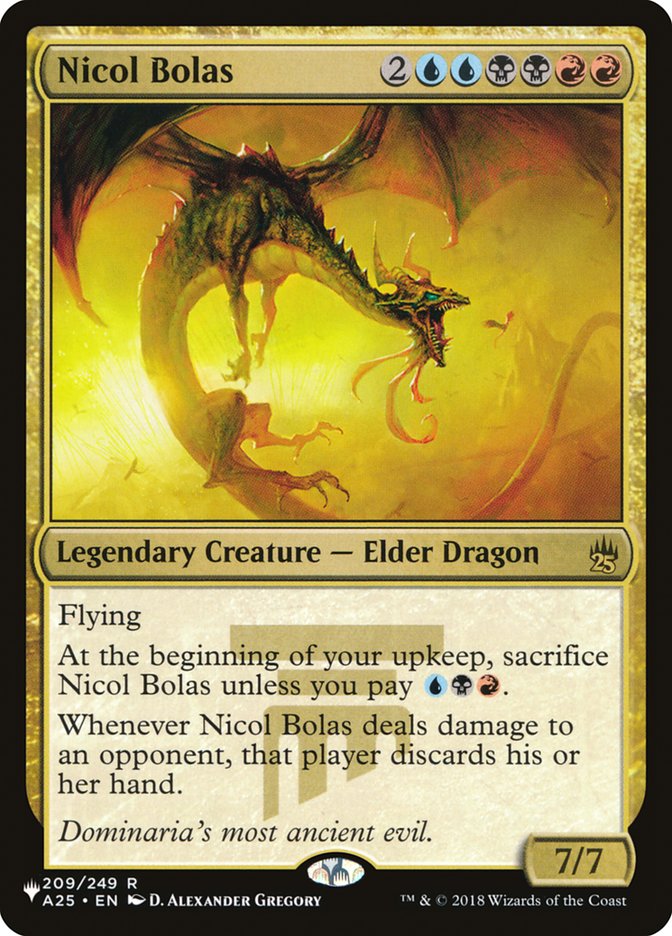 Nicol Bolas [The List] | Dumpster Cat Games