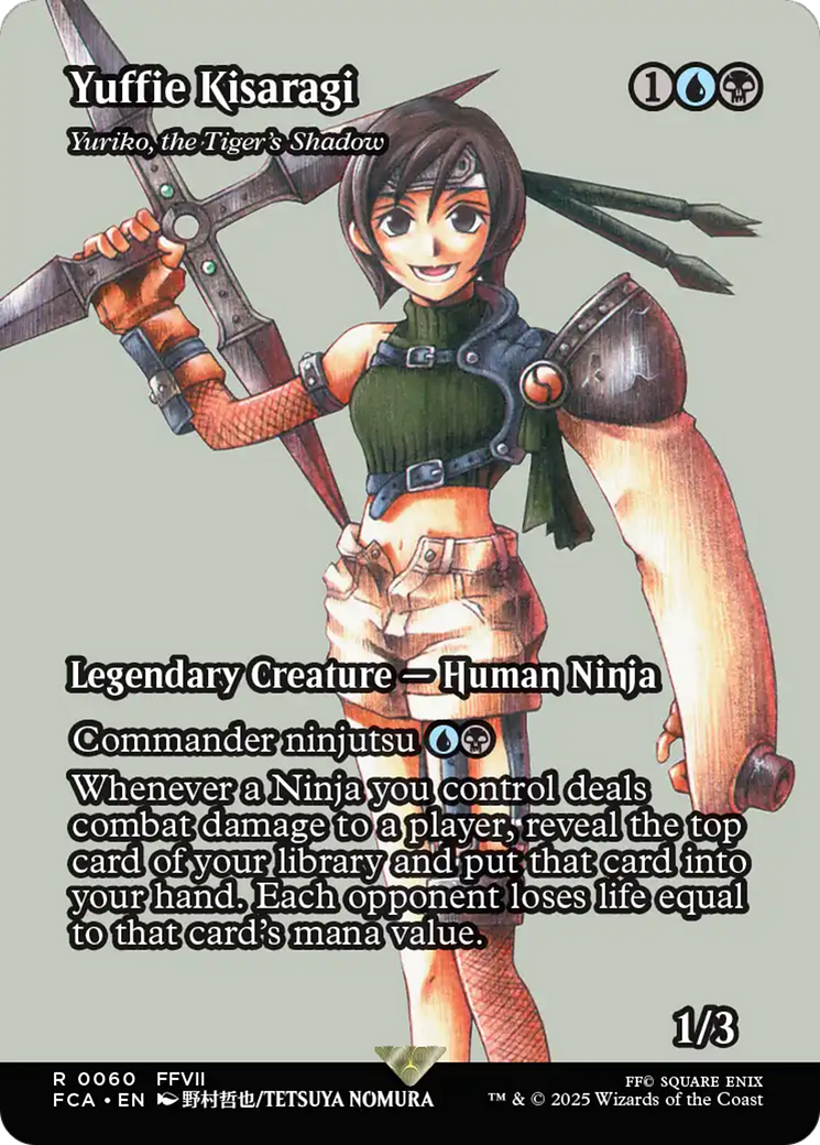 Yuffie Kisaragi - Yuriko, the Tiger's Shadow (Showcase) [FINAL FANTASY : Through the Ages] | Dumpster Cat Games