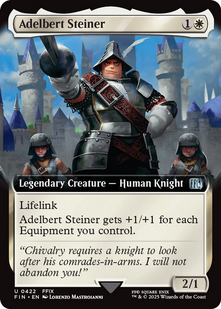 Adelbert Steiner (Extended Art) [FINAL FANTASY] | Dumpster Cat Games