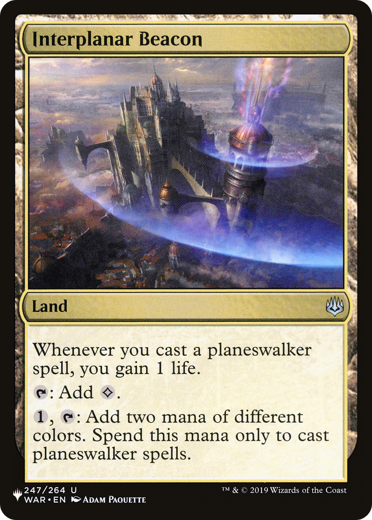 Interplanar Beacon [The List] | Dumpster Cat Games